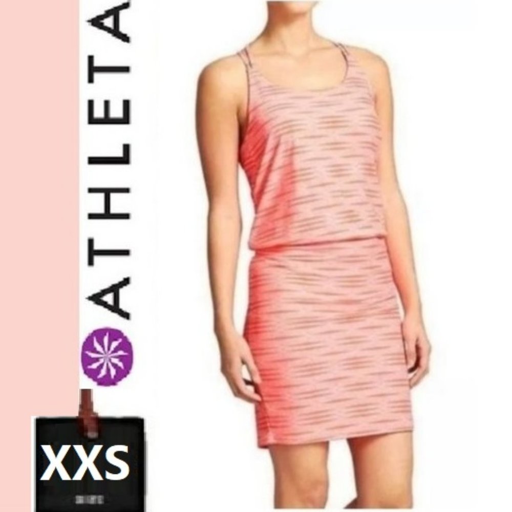 💖2/$20  Athleta dress, xxs, orange